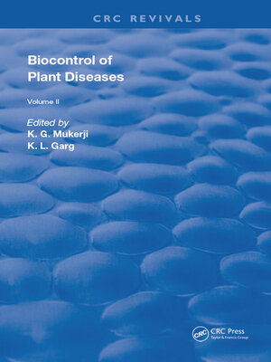 cover image of Biocontrol of Plant Diseases